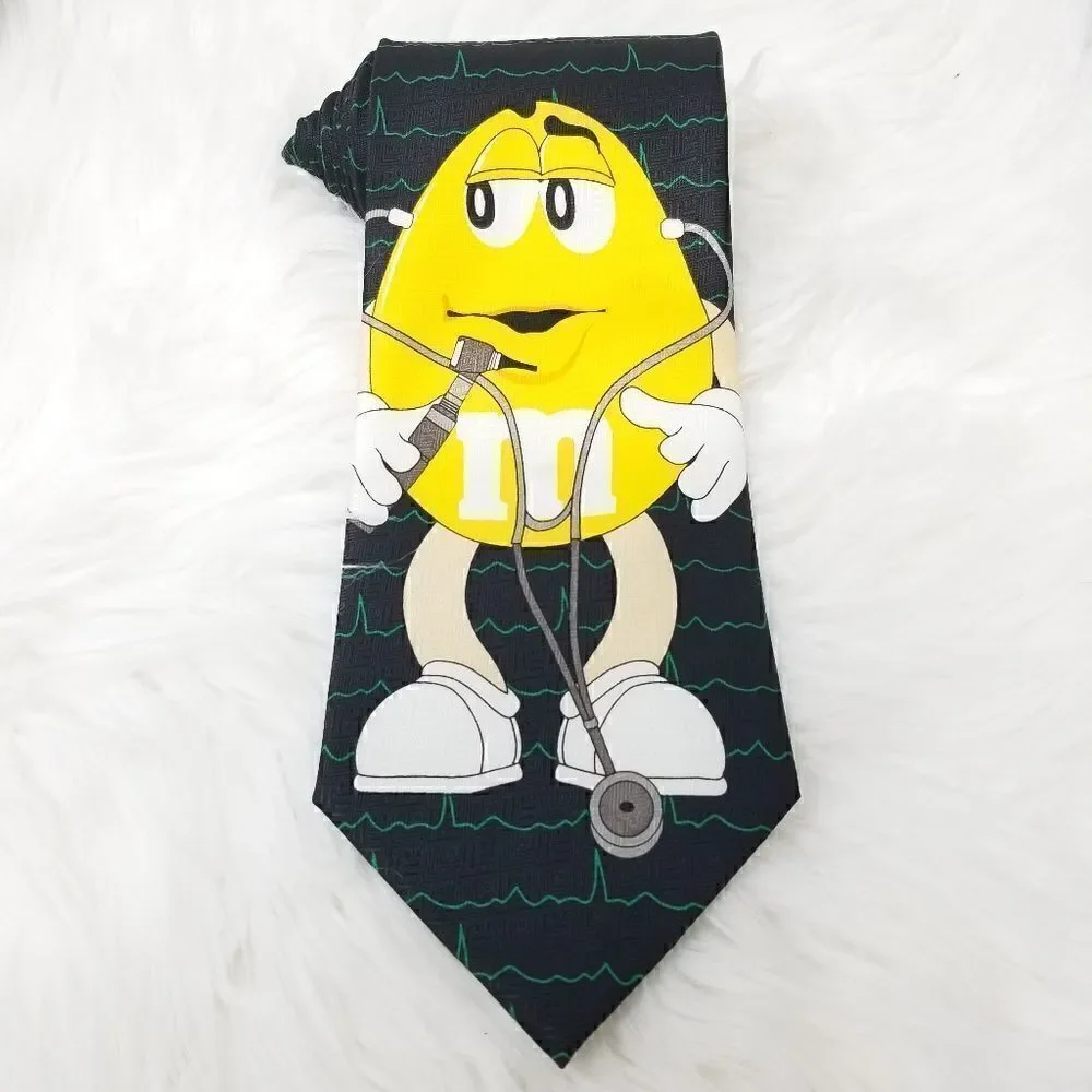 M&M's Dr. Big Mens Classic Necktie 4